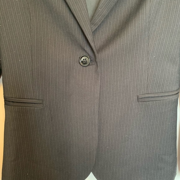 Black Blazer with pinstripe - Made in Italy - NEW - Picture 3 of 7